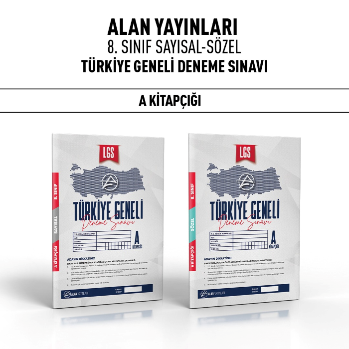 ALAN 08.SINIF TÜRKİYE GENELİ SAY/SÖZ 1-A -25-26
